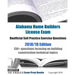 Alabama Home Builders License Exam Unofficial Self Practice Exercise Questions 2018/19 Edition: 130+ questions focusing on building construction techn