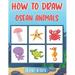 How To Draw Ocean Animals For Kids: Step By Step Drawing Tutorial For Kids Ocean Animals ( How To Draw For Kids )
