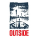 Outside