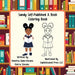 Sandy Self Published a Book Coloring Book