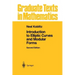 Introduction to Elliptic Curves and Modular Forms