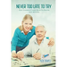 Never Too Late to Try Easy Crossword Puzzle Books for Seniors (with 50 Drills!)