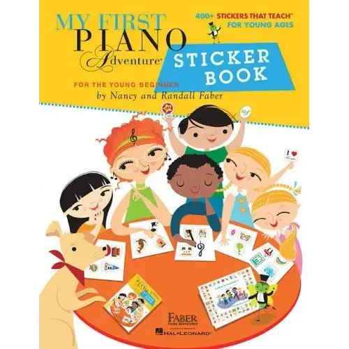 My First Piano Adventure Sticker Book