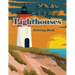 Lighthouses Coloring Book: Lighthouse Architecture and Sailboat Picture Scenery with Beach Theme with Beauties of Nature for Adults and Kids