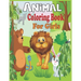 Animal Coloring Book For Girls: 40 cute animal designs to color - Stress Reliving Patters for cute girls