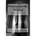 Remember Me O Lord: A Prayer Book For The Sick