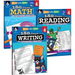 180 Days(tm) Reading, Writing and Math for Grade 4: 3-Book Set: Practice, Assess, Diagnose