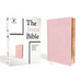 The Jesus Bible, NIV Edition, Imitation Leather, Pink