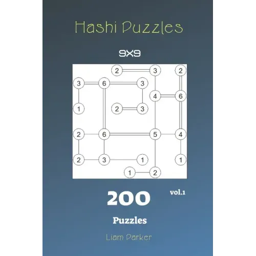 Hashi Puzzles - 200 Puzzles 9x9 vol.1