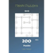 Hashi Puzzles - 200 Puzzles 9x9 vol.1