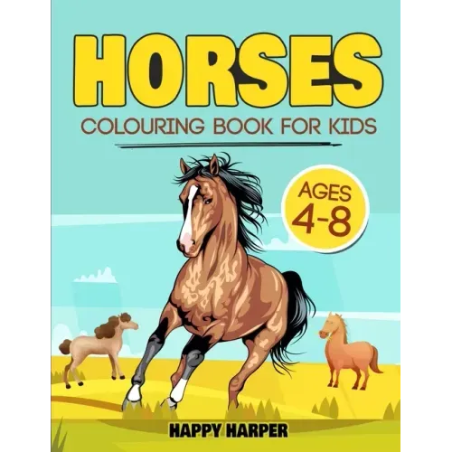Horses Colouring Book