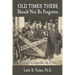 Old Times There Should Not Be Forgotten: Cultural Genocide in Dixie