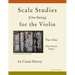 Scale Studies (One String) for the Violin, Part One, One-Octave Scales