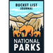 US National Parks Bucket List: US National Parks Journal with List of All National Parks - Adventure Planner Book