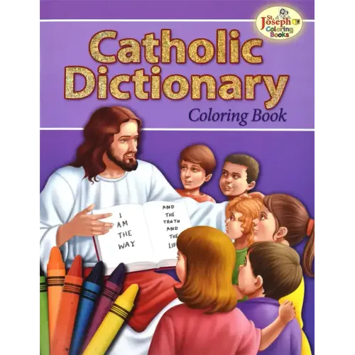 Catholic Dictionary Coloring Book: An Educational Book