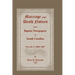 Marriage and Death Notices from Baptist Newspapers of South Carolina, Volume 2: 1866-1887