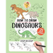 How to draw dinosaurs: 21 step-by-step drawings