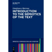 Introduction to the Semiotics of the Text