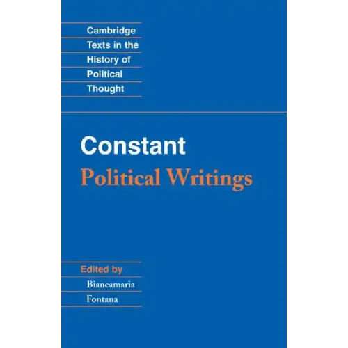 Constant: Political Writings