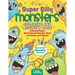 Super Silly Monsters Coloring and Activity Book: Coloring Pages, Word Search Puzzles, Seek and Finds, and Mazes
