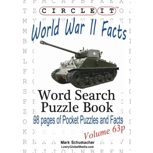 Circle It, World War II Facts, Pocket Size, Word Search, Puzzle Book