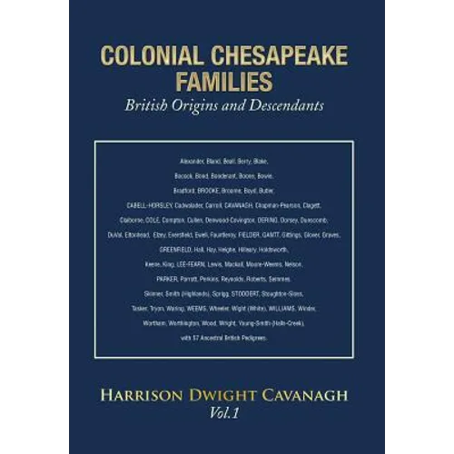 Colonial Chesapeake Families 1