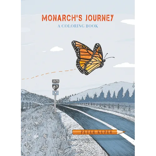 Monarch's Journey: A Coloring Book