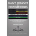Daily Wisdom for First Responders: 180 daily devotions for first responders Start any time of the year Encouragement, Strength, and peace of mind