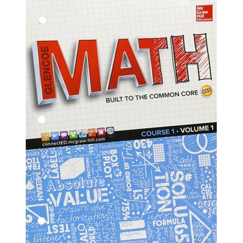 Glencoe Math, Course 1, Student Edition, Volume 1