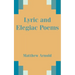 Lyric and Elegiac Poems