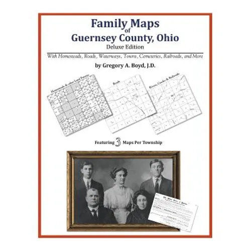Family Maps of Guernsey County, Ohio