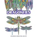 Dragonflies Coloring Book for Adults: Stress Relieving Dragonfly, Flower and Garden Theme