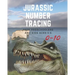 Jurassic Number tracing for Preschoolers and kids Ages 3-5: Lots of fun learning numbers 0-10 in Dinosaur, Jurassic theme work book for Dinosaur Lover