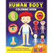 Human Body Coloring Book for Kids: Anatomy and 5 Senses Activity Learning Work for Boys and Girls