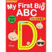 My First Big ABC Book Vol.2: Preschool Homeschool Educational Activity Workbook with Sight Words for Boys and Girls 3 - 5 Year Old: Handwriting Practi