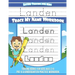 Landen Letter Tracing for Kids Trace my Name Workbook: Tracing Books for Kids ages 3 - 5 Pre-K & Kindergarten Practice Workbook