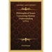 Philosophical Essays Concerning Human Understanding (1751)