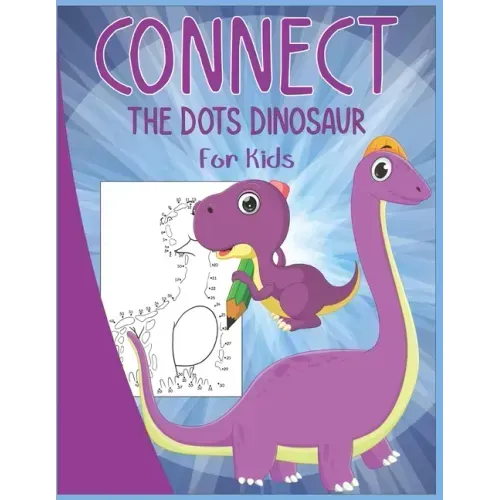 Connect The Dots Dinosaur For Kids