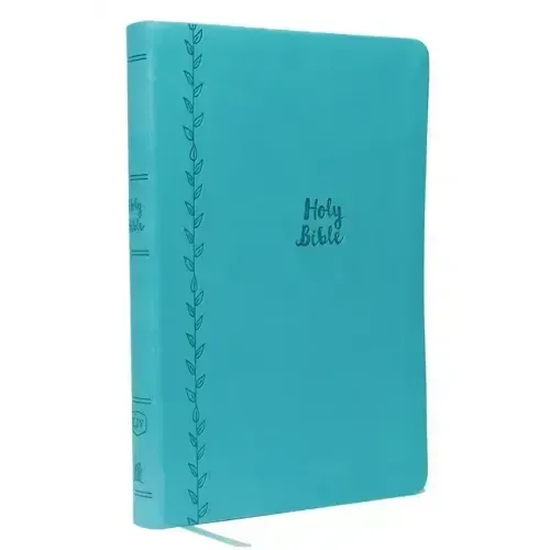 KJV, Value Thinline Bible, Compact, Imitation Leather, Blue, Red Letter Edition