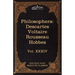 French and English Philosophers: Descartes, Voltaire, Rousseau, Hobbes: The Five Foot Shelf of Classics, Vol. XXXIV (in 51 Volumes)