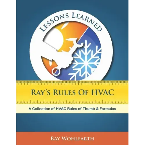 Lessons Learned: Ray's Rules of HVAC: A Collection of HVAC Rules of Thumb and Formulas