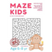Maze Puzzle for Kids Age 6-8 years, 50 Fun to Explore Maze: Activity book for Kids, Children Books, Brain Games, Young Adults, Hobbies