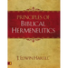 Principles of Biblical Hermeneutics