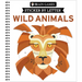 Brain Games - Sticker by Letter: Wild Animals