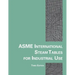 Asme International Steam Tables for Industrial Use