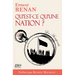 Qu'est-ce qu'une nation ?: Préface et webinaire Benoist Rousseau