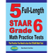 5 Full-Length STAAR Grade 6 Math Practice Tests: The Practice You Need to Ace the STAAR Math Test