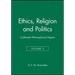 Ethics, Religion and Politics: Collected Philosophical Papers, Volume 3