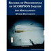 Record of Proceedings of SCORPION Inquiry: And Miscellaneous Other Documents