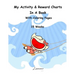 My Activity & Reward Charts In A Book With Coloring Pages (15 Weeks)